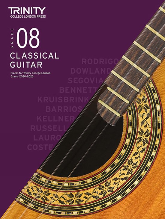 Foto: Trinity college london classical guitar exam pieces 2020 2023 grade 8