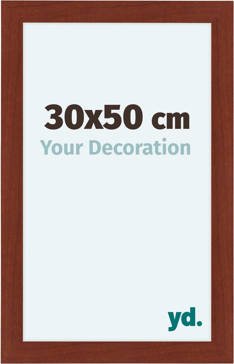 yd. Your Decoration - Fotolijst 30x50 cm - MDF - Kersen - Como