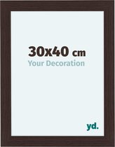 Your Decoration - Fotolijst 30x40 cm - MDF - Eiken Donker - Como
