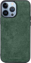iPhone Alcantara Case With MagSafe Magnet - Midnight Green iPhone 14
