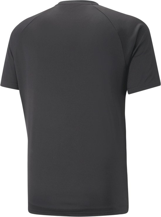 PUMA teamLIGA Graphic Jersey Chemise de sport pour hommes - Zwart/ Grijs - Taille S