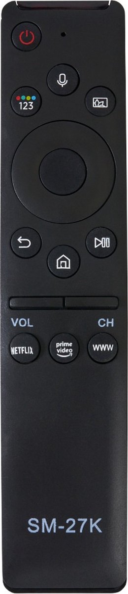 Vervangende Multibox Samsung afstandsbediening - Zwart - Universeel - SM-27FLX