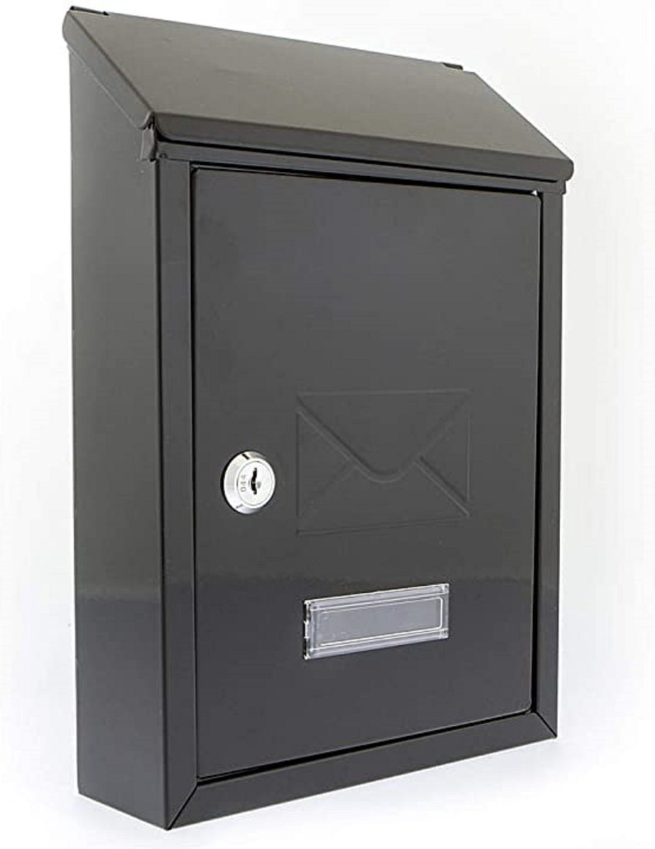 brievenbus / omheining doorwerpbrievenbus - mailbox