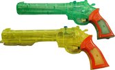 Revolver Pistolet à eau - Multicolore - Plastique - Set de 2 - Assorti