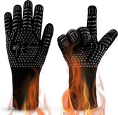 M. Gants de four PANACHE (2 pièces) - Certificat EN407 - jusqu'à 500°C - Gants de four - Gants de BBQ résistants à la chaleur - Gants de barbecue et de four - Accessoires de BBQ