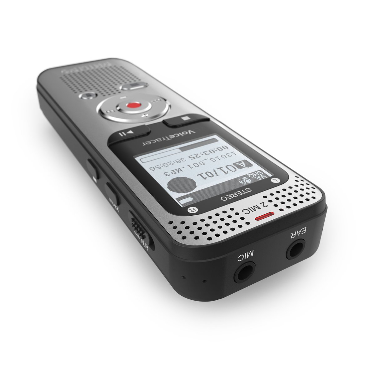 Afbeelding 3 van Philips DVT2015 Audio recorder incl. Sembly - Stereo MP3/PCM - Sembly spraak-naar-tekst cloudsoftware/ spraakherkenning - 8GB - USB