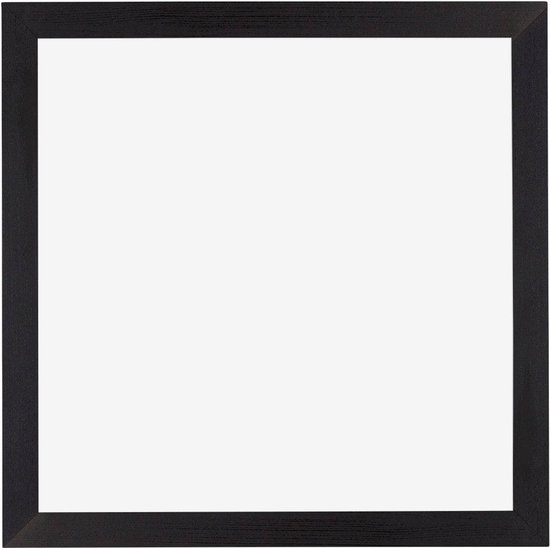 Cadre Photo Mura Your Decoration - 25x25cm - Grain de Bois Zwart