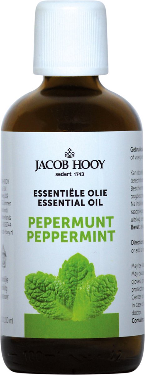 Goedkoopste Jacob Hooy Pepermunt - 100 ml - Etherische Olie