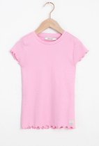 Sissy-Boy - T-shirt côtelé rose