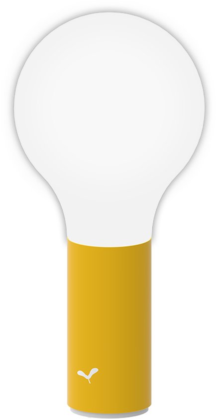 Fermob Aplô outdoor lamp - Ø11.5x24.5 cm - Miel - Mobiele lamp