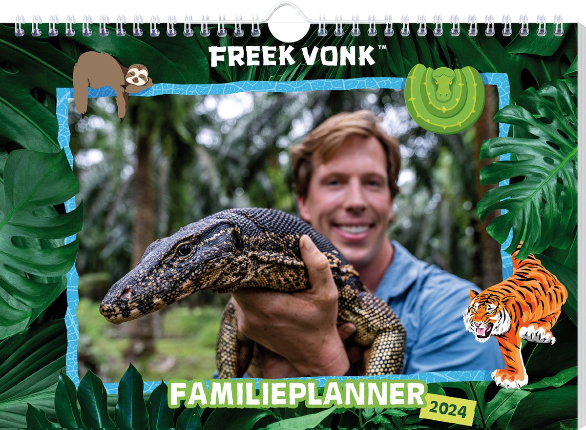Freek Vonk familieplanner 2024 bol
