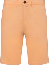 Bermuda chino homme bio Pastel Abricot - 50 NL (44 FR)