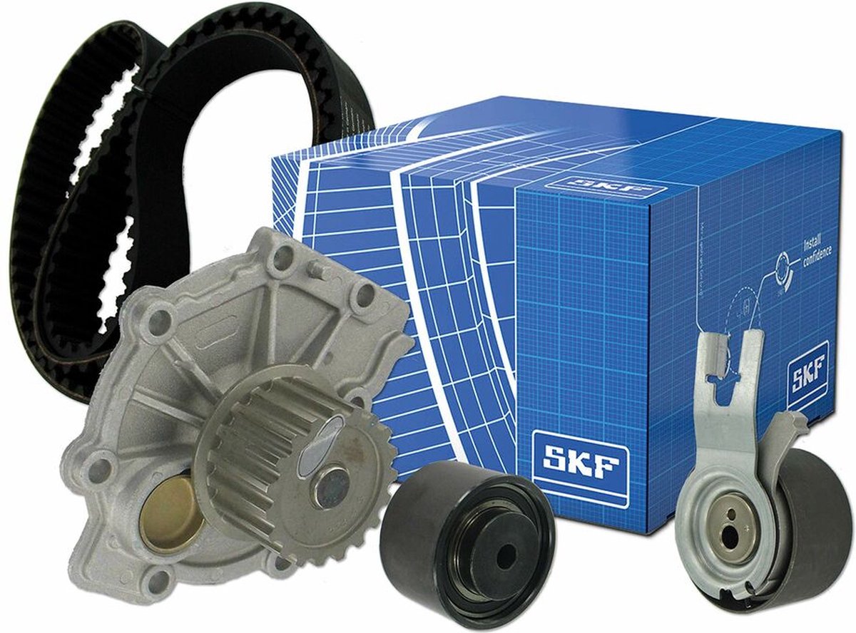 Pompe à eau + kit de courroie de distribution SKF VKMC 06220 d'origine