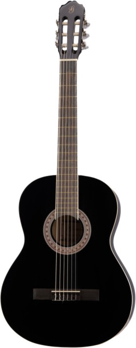 Gomez Classic Guitar 001 Black klassieke akoestische gitaar