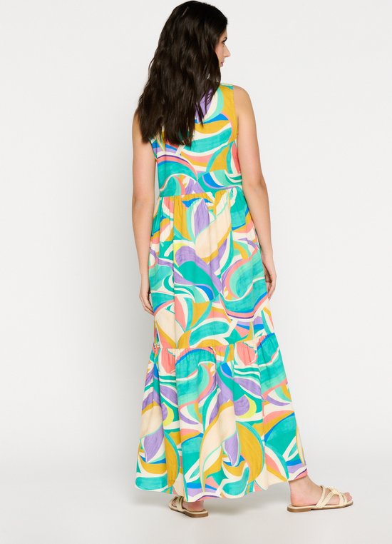 Womens trots regenboog jurk kostuum - Verkleedkleding