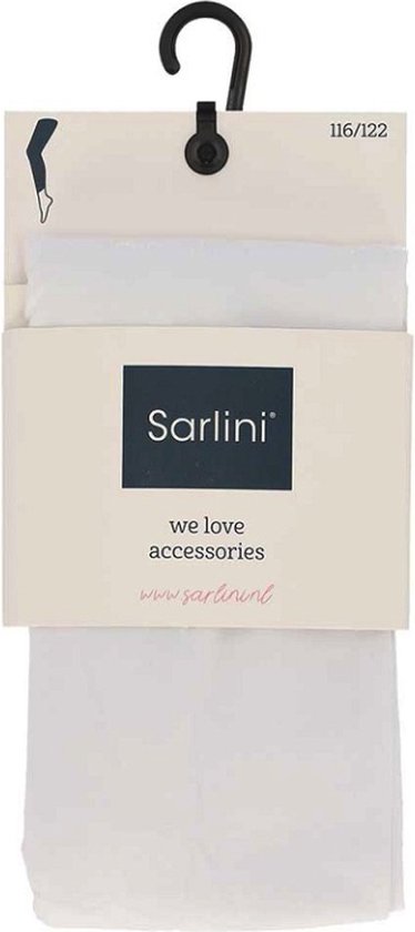 Sarlini - Legging - Girls - Wit - Basic - Cotton - Maat 92/98