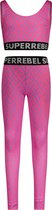 Jongens sport legging + top - Athens - Fluo roze grafisch AOP