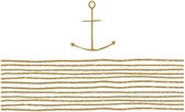 Pure Anchor gold Napkin