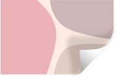 Muurstickers - Sticker Folie - Design - Pastel - Minimalisme - 60x40 cm - Plakfolie - Muurstickers Kinderkamer - Zelfklevend Behang - Zelfklevend behangpapier - Stickerfolie