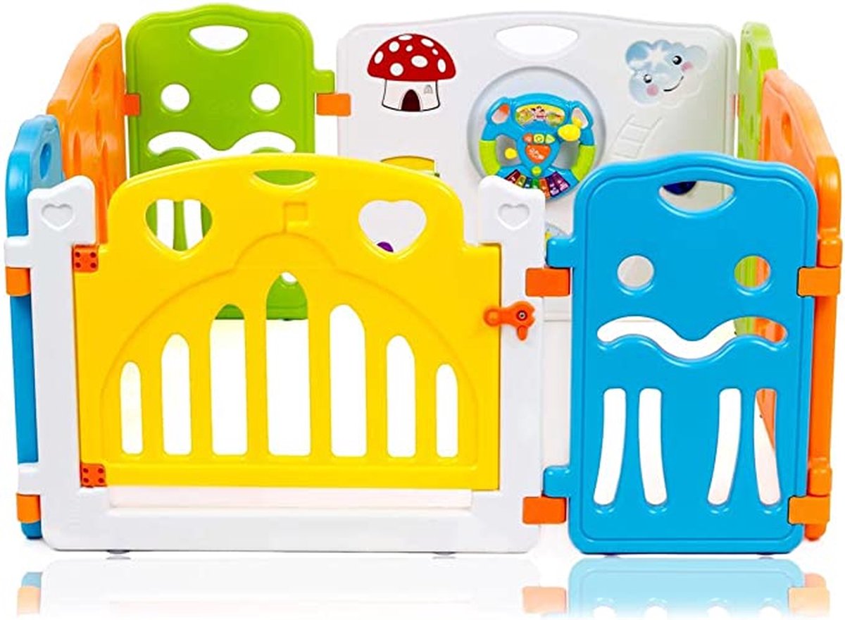 Goedkoopste baby grondbox -Babybox, speelplaats, groot activiteitencentrum met antislip