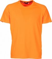 Payper run Polyshirt maat 13/14 XXL 13/14 jaar - runner shirt kids - neon oranje - hardloop fit dry shirt