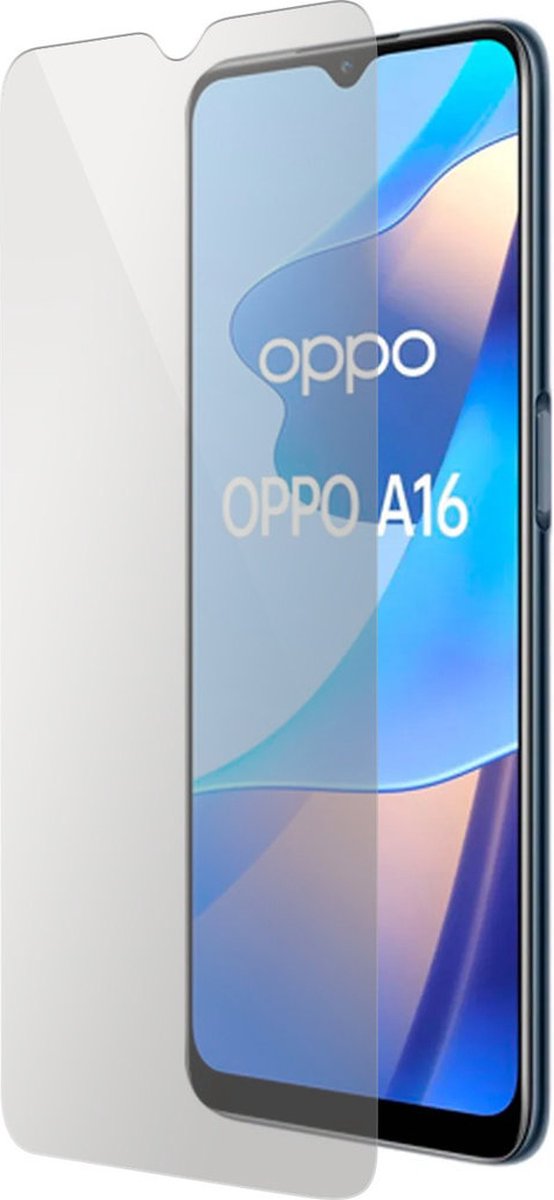 Mobiparts Screenprotector geschikt voor Oppo A16 OPPO A54S - Gehard Glas - Anti-bacterieel -