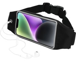 Mobiparts Comfort Fit Sport Belt geschikt voor Apple iPhone 14 Plus - Zwart