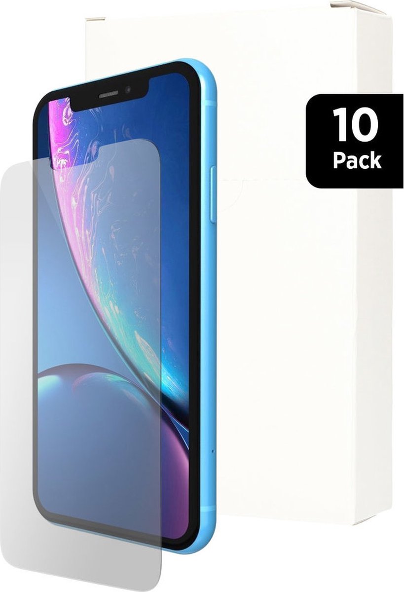 Mobiparts Screenprotector geschikt voor Apple iPhone 11/XR - Gehard Glas - Anti-bacterieel -