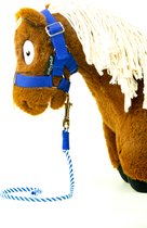 Crafty Ponies Halstertouw Blauw