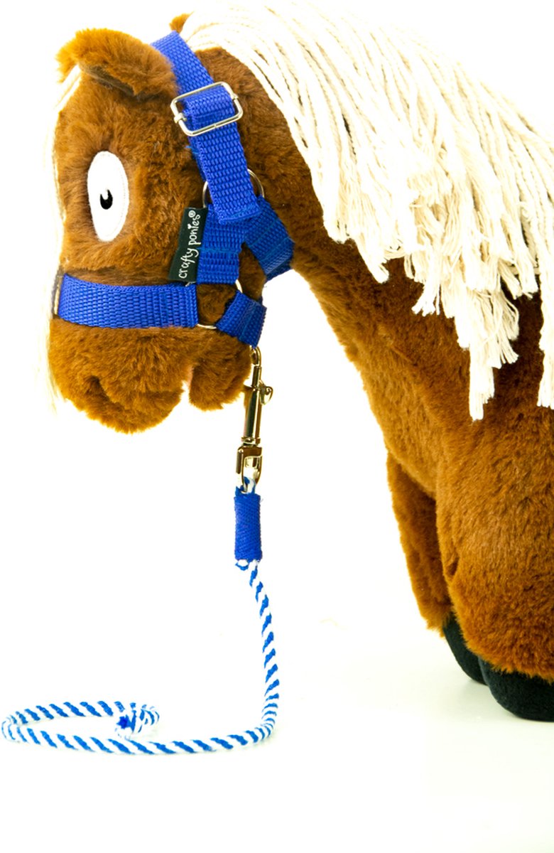 Crafty Ponies Halstertouw Blauw