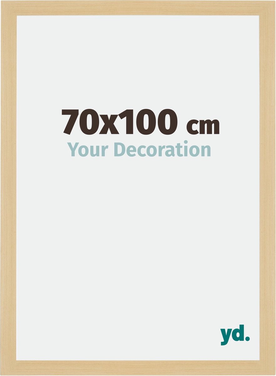 Your Decoration - Fotolijst 70x100 cm - MDF - Ahorn Decor - Mura