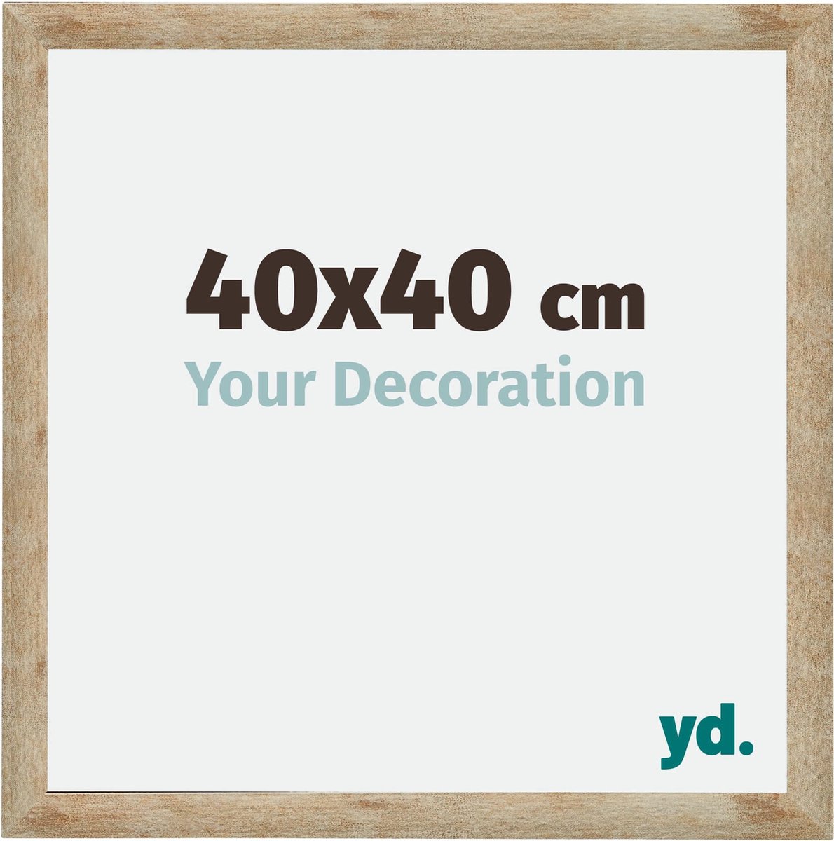 yd. Your Decoration - Fotolijst 40x40 cm - MDF - Goud - Catania