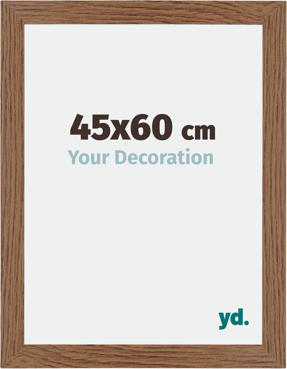 Your Decoration - Fotolijst 45x60 cm - MDF - Eiken Rustiek - Mura