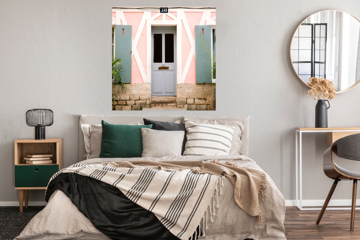 Roze - Deur - Architectuur - Huis