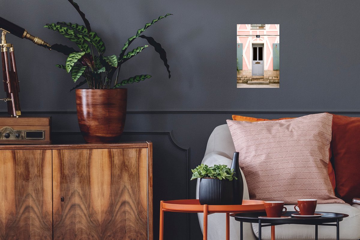 Roze - Deur - Architectuur - Huis