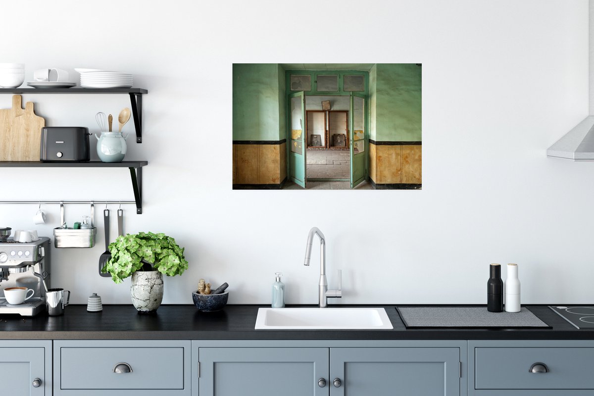 Deur - Groen - Architectuur - Glas