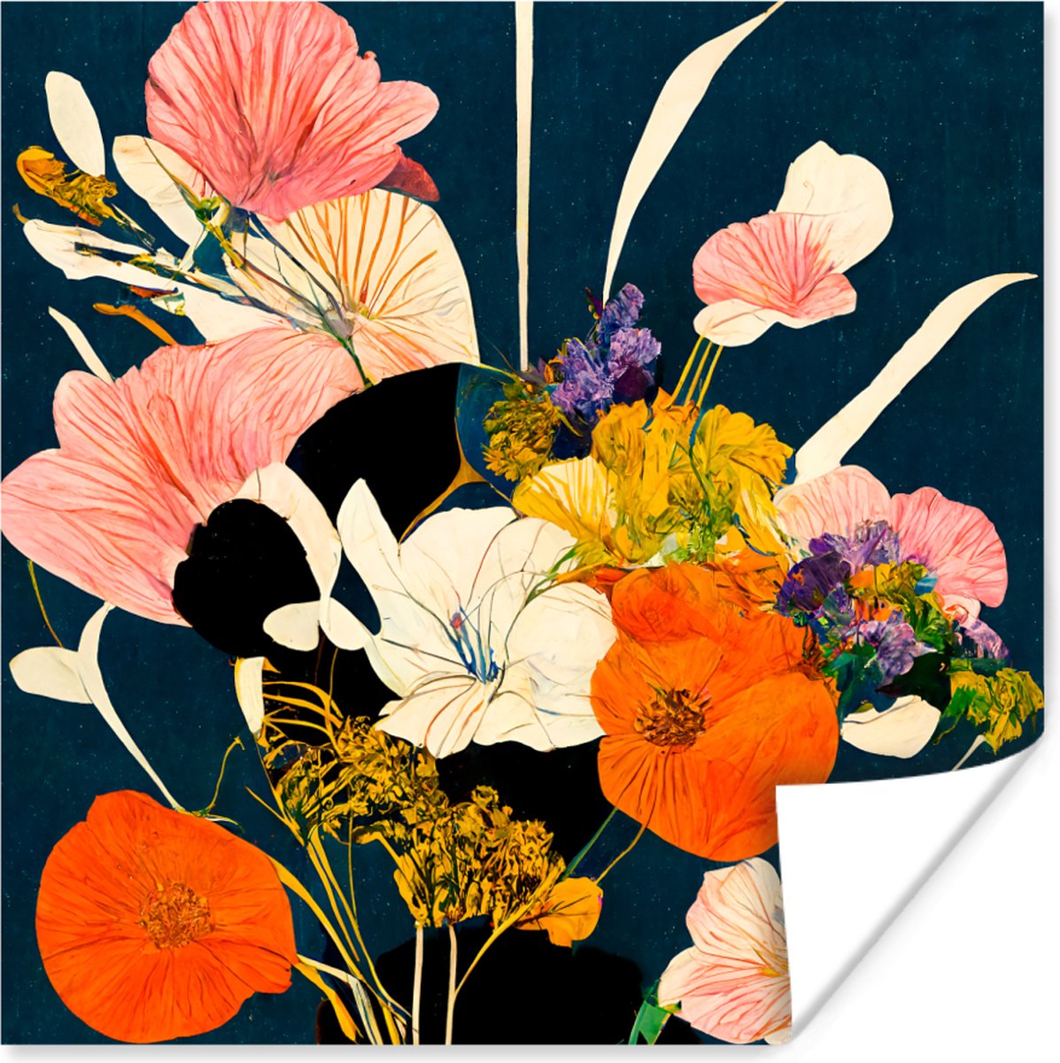 Bloemen - Vaas - Schilderij - Planten