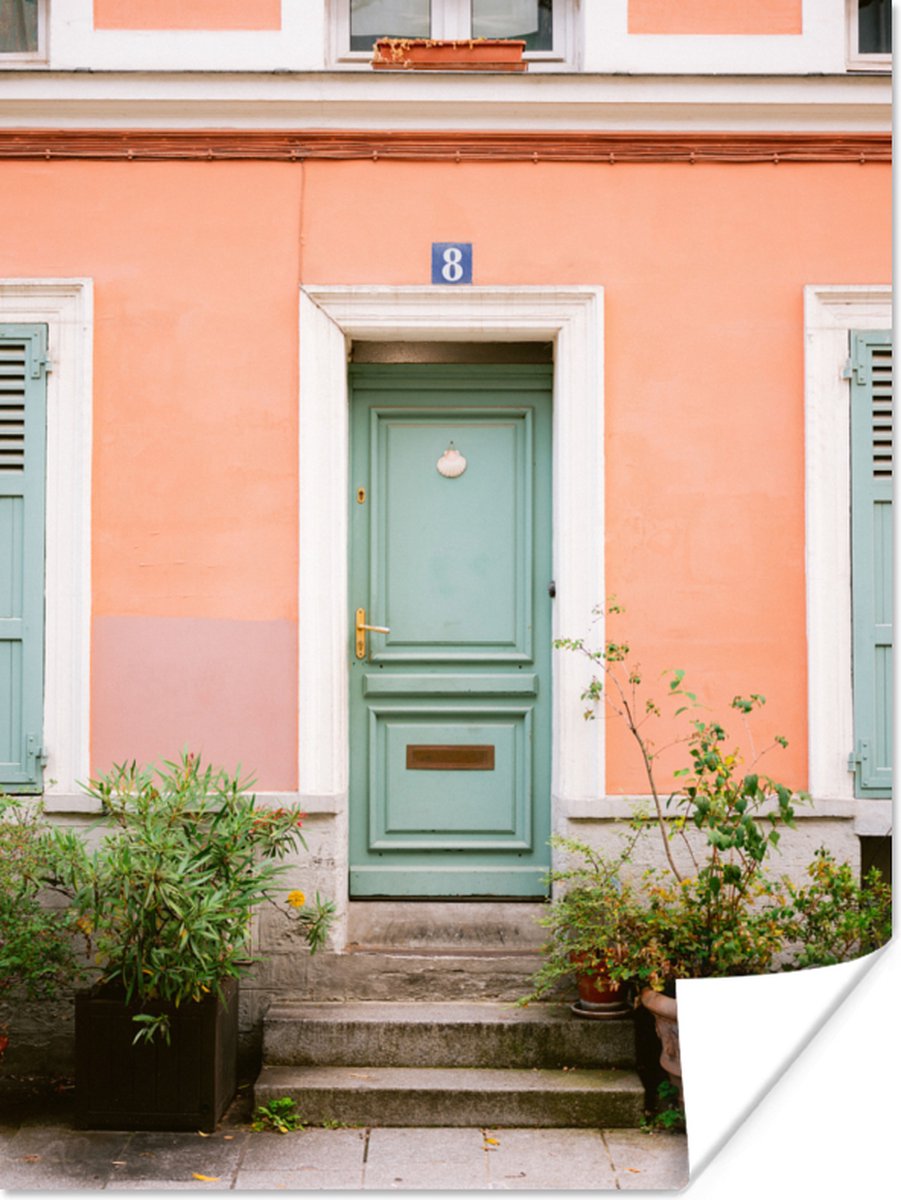 Parijs - Deur - Pastel - Architectuur