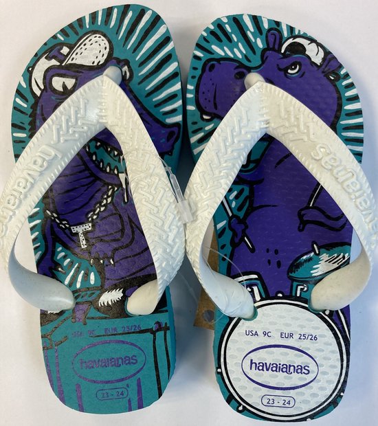 Havaianas Kids Radical Infradito Per Bambini - Taglia 28, Nuovo Modello Che Brilla Al Buio