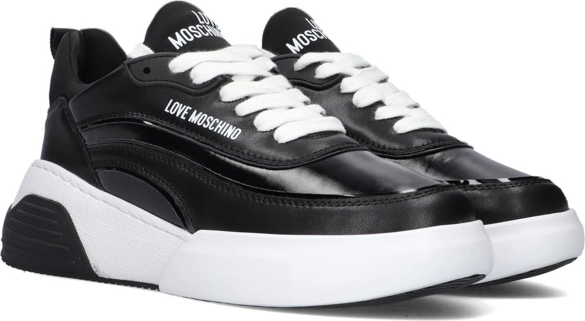 Love moschino sneakers zwart sale