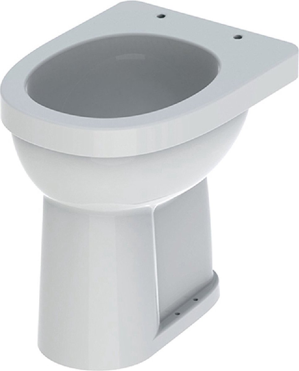 Geberit 300 Comfort closetpot-93 verhoogd +6cm vlakspoel 35.5x47cm AO wit