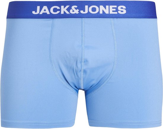 Jack&Jones Heren 3-Pack Microfiber Trunks Blue Aster Surf the web Silver lake blue L