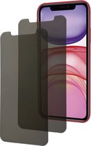 iPhone 11 - Notch Screenprotector - Privacy Edition - 2 stuks