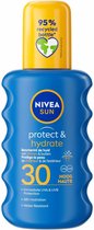 2x Nivea Sun Protect & Hydrate Zonnespray SPF 30 200 ml