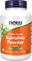 NOW Foods Organische Spirulina Poeder (113 GR)