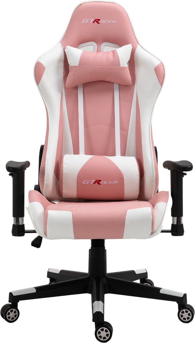 GTRacer Pro - Chaise de Gaming - Chaise de jeu - Chaise de bureau  ergonomique - Chaise