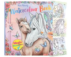 foto van Depesche - Miss Melody Watercolour boek - kleurboek