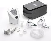 Laica MD6026P - ultrasone inhalator - vernevelaar - inhalatieapparaat voor kinderen en volwassenen - aerosoltoestel - helpt tegen luchtwegaandoeningen - incl. 2 mondstukken