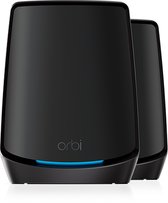 Bol.com Netgear Orbi RBK862SB - Mesh WiFi - AX6000 - Tri-Band - 2-Pack - Zwart aanbieding