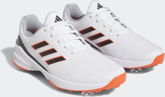 Adidas Homme ZG23 Golf Chaussure Pointes Cloud White/Black/ Solar Red - Taille : 47 1/3 EU